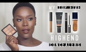 Top 5 HIGH END Concealer + HOW TO apply