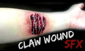 CLAW WOUND SFX Makeup Tutorial