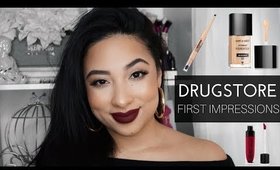 DRUGSTORE MAKEUP FIRST IMPRESSIONS | HIT OR MISS?