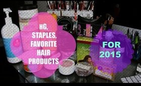 My Natural hair: HG & Staples for 2015