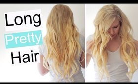 How I Apply And Style My Hair Extensions - Irresistible Me Review
