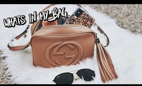 GUCCI SOHO DISCO BAG | WHAT'S IN MY PURSE | BELINDA SELENE