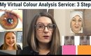 My Virtual Colour Analysis Service - The 3 Steps and Why I Do Each Step