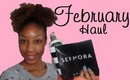 Haul| February Beauty Haul+ Sephora