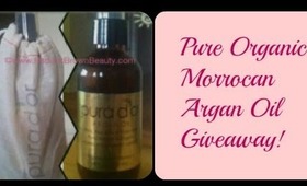 Pure Organic Argan Oil Giveaway!! - 2013 (OPEN)