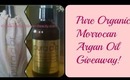 Pure Organic Argan Oil Giveaway!! - 2013 (OPEN)