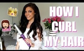 Slik krøller jeg håret mitt | How I curl my hair | stina.blogg.no