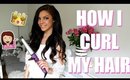 Slik krøller jeg håret mitt | How I curl my hair | stina.blogg.no