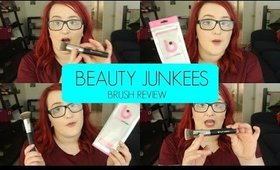 BEAUTY JUNKEES FLAT TOP KABUKI BRUSH REVIEW - WORTH IT?! | heysabrinafaith