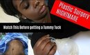 ( ReUpload ) I almost died 😞 My Plastic Surgery Story!!!
