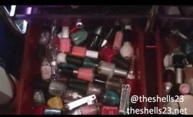 TheShells23 Set up/ Makeup Collection