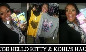 Huge Target Hello Kitty & Kohl's Haul