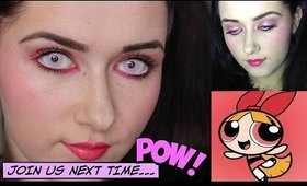 Powerpuff Girls; Blossom Inspired Make-Up | shivonmakeupbiz ♥