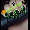 Halloween Nails / October 2013!! 🔮👻🎃 Stiletto Nail