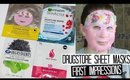 Drugstore Sheet Masks - FIRST IMPRESSIONS & DEMO