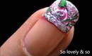 Wild & Beautiful Swirls! Elegant French Tip EASY nail designs short nails nail art tutorials