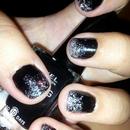 Black sparkles 