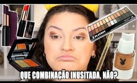 MAQUIAGEM  SÓ COM PRODUTOS DA NATURA E PLAYBOY QUE NUNCA USEI! | Duda Fernandes