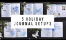 5 Holiday Special Bullet Journal Setup Ideas | ANN LE
