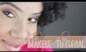 Orange Copper Makeup Tutorial