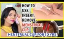 How To Use Menstrual Cup?How To Insert And Remove & Reuse upto 10 Years