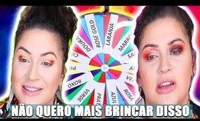 ROLETA MISTERIOSA DECIDIU MINHA MAKE DE NATAL E OLHA... | Duda Fernandes