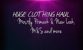 Huge clothing haul - mainly Primark