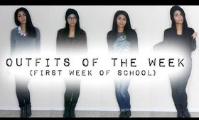 Outfits of the Week: First Week Back to School (OOTW #2)