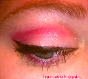Bold and bright Valentine's Day look