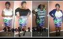 4 Looks, 1 Skirt