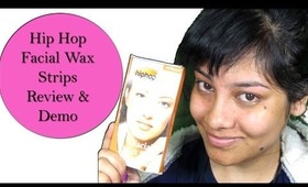 Hip Hop Facial Wax Strips | Review & Demo | Seeba86