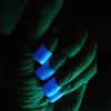 Glow in the Dark  white/blue