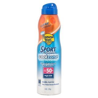 Banana Boat Sport Performance Coolzone UltraMist Continuous Spray Sunscreen