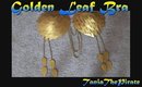 DIY Golden Leaf Bra
