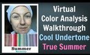 Summer Color Palette - Virtual Colour Analysis | Cool Skin Undertone | What Colors Work for You