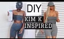 DIY Kim K inspired 2 piece // janet nimundele