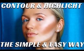 How to Contour & Highlight the EASY WAY Step by Step Makeup Tutorial - mathias4makeup