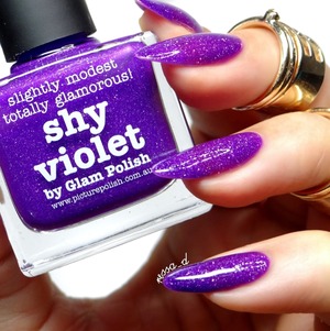 Shy Violet by PicturePolish