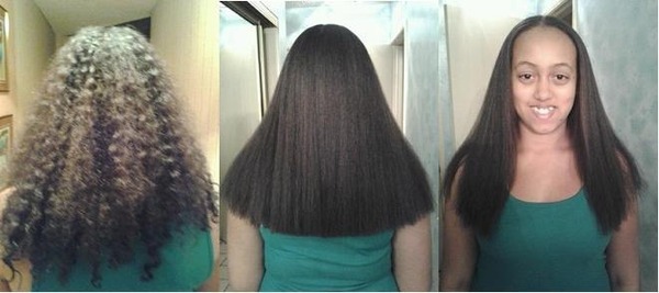 agave smoothing treatment before and after