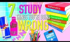 Things You're Doing WRONG When Studying!!!