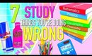 Things You're Doing WRONG When Studying!!!