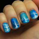 Blue Water Marble