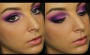 Royal Purple with Double Winged Liner | Makeup Tutorial ♥
