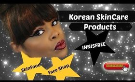 Korean Skincare  Beauty Haul| Innisfree | Skinfood& More |Divasglamsquad