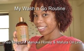 Wash-N-Go| Shea Moisture Manuka Honey & Mafura Oil Line