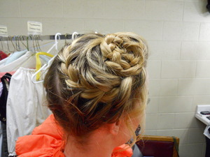 whimsical Cinderella braids