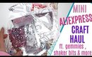 Mini Aliexpress Craft Supplies Haul ft Gems, rhinestones, charms & dies! Aliexpress haul accessories