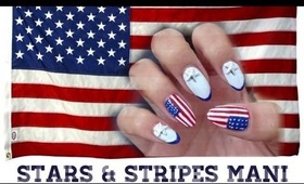 HOW TO: Stars and Stripes Mani
