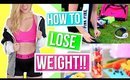 How to Lose Weight Fast!! Fitness Motivation 2016! Alisha Marie