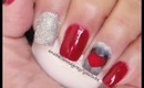 Diseño:Uñas San Valentín Tercipelo y Degradado|Valentine's Day Velvet Red and Ombre Nails♥